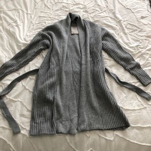 NWT Kimchi Blue long grey cardigan